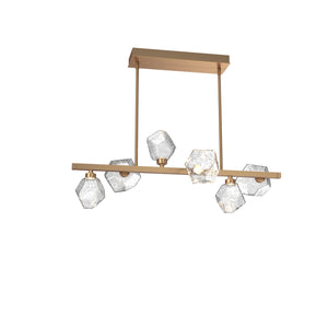 Hammerton Studio - PLB0039-T6-NB-C-001-L3 - LED Lantern - Gem - Novel Brass