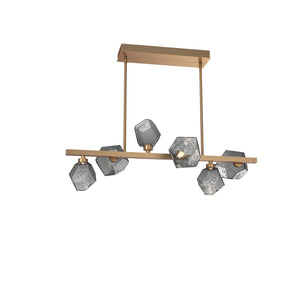 Hammerton Studio - PLB0039-T6-NB-S-001-L1 - LED Lantern - Gem - Novel Brass