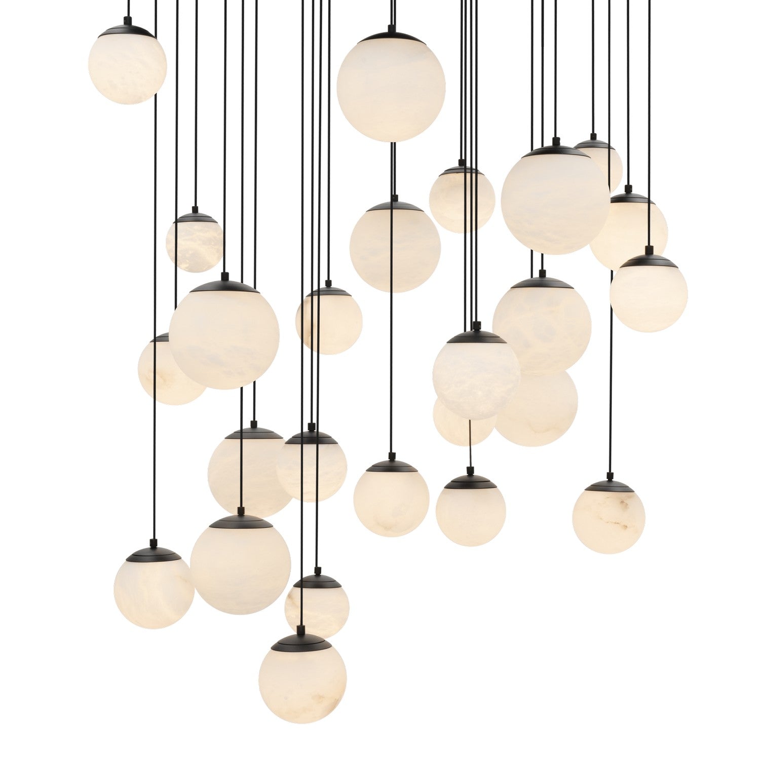 Modern Forms - PD-34425S-BK - LED Pendant - Pisces - Black