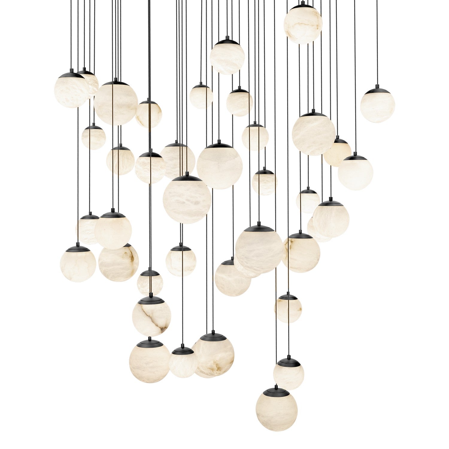Modern Forms - PD-34441S-BK - LED Pendant - Pisces - Black