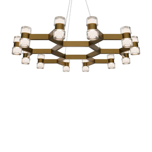 Modern Forms - PD-4536-AB - LED Pendant - Dashe - Aged Brass