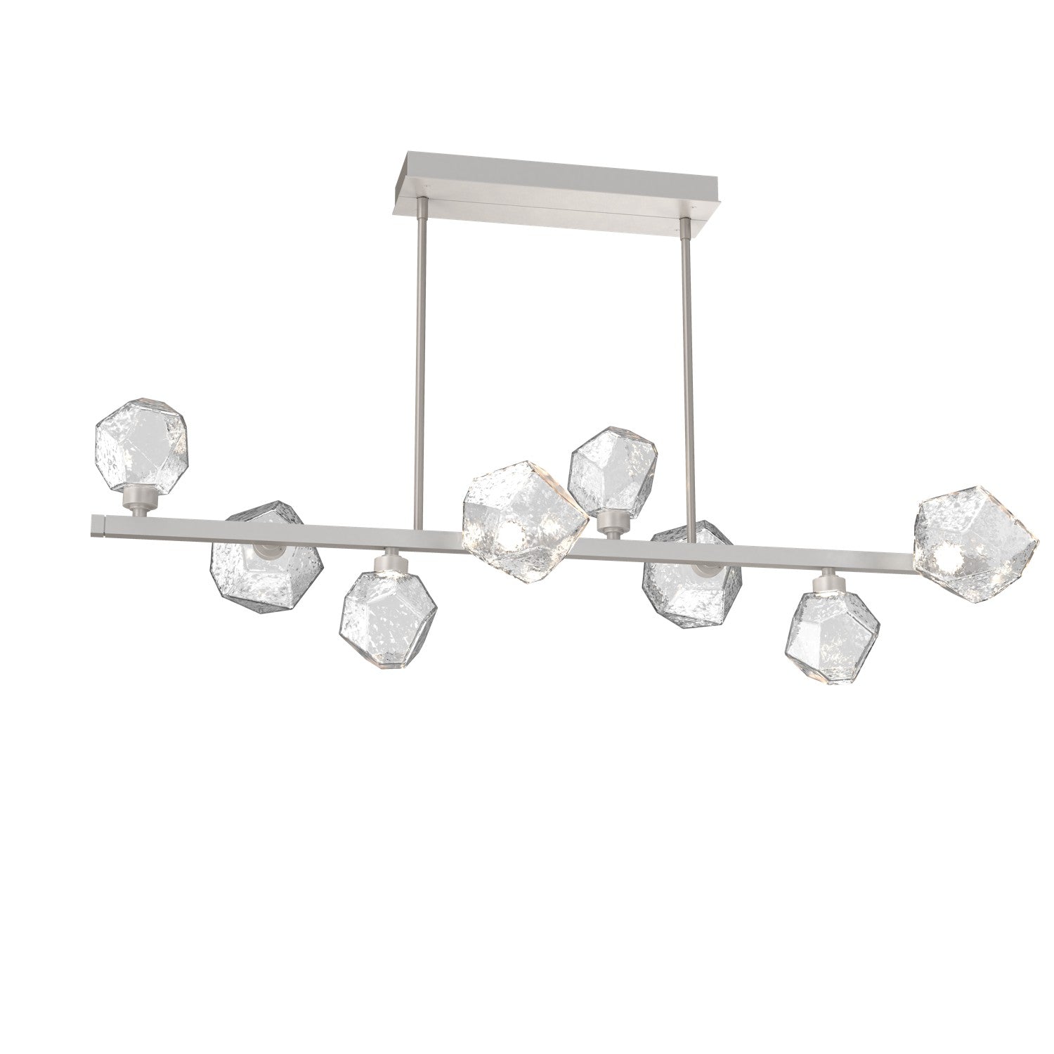 Hammerton Studio - PLB0039-T8-BS-C-001-L3 - LED Lantern - Gem - Beige Silver