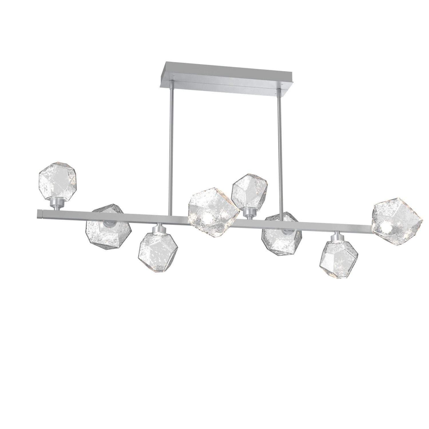 Hammerton Studio - PLB0039-T8-CS-C-001-L3 - LED Lantern - Gem - Classic Silver