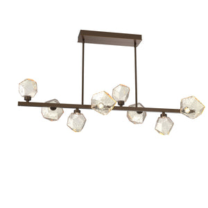 Hammerton Studio - PLB0039-T8-FB-A-001-L1 - LED Lantern - Gem - Flat Bronze