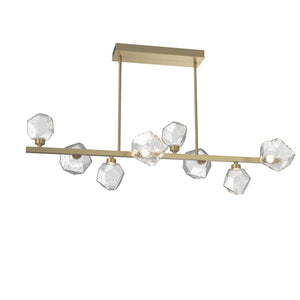 Hammerton Studio - PLB0039-T8-GB-C-001-L1 - LED Lantern - Gem - Gilded Brass