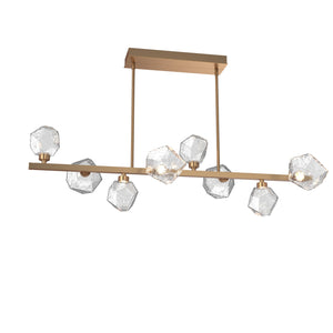 Hammerton Studio - PLB0039-T8-NB-C-001-L3 - LED Lantern - Gem - Novel Brass