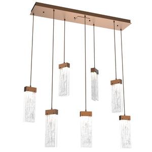 Hammerton Studio - PLB0042-07-BB-CG-C01-L1 - LED Pendant - Parallel - Burnished Bronze