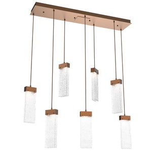 Hammerton Studio - PLB0042-07-BB-CR-C01-L1 - LED Pendant - Parallel - Burnished Bronze