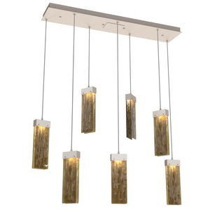 Hammerton Studio - PLB0042-07-BS-BG-C01-L1 - LED Pendant - Parallel - Beige Silver