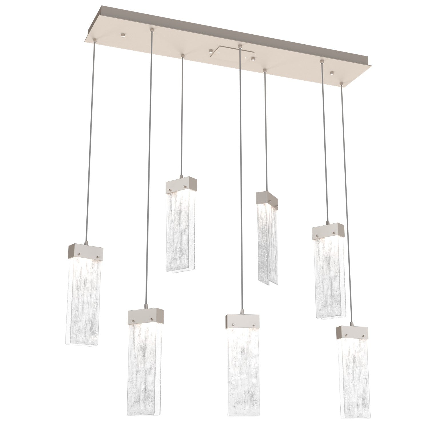 Hammerton Studio - PLB0042-07-BS-CG-C01-L1 - LED Pendant - Parallel - Beige Silver