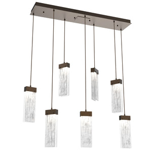 Hammerton Studio - PLB0042-07-FB-CG-C01-L1 - LED Pendant - Parallel - Flat Bronze