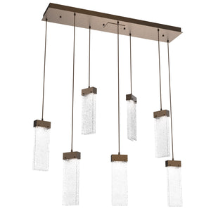 Hammerton Studio - PLB0042-07-FB-CR-C01-L1 - LED Pendant - Parallel - Flat Bronze