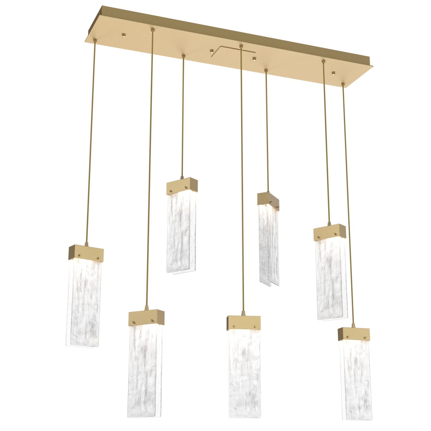 Hammerton Studio - PLB0042-07-GB-CG-C01-L1 - LED Pendant - Parallel - Gilded Brass