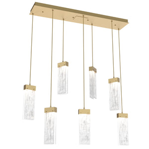 Hammerton Studio - PLB0042-07-GB-CG-C01-L3 - LED Pendant - Parallel - Gilded Brass