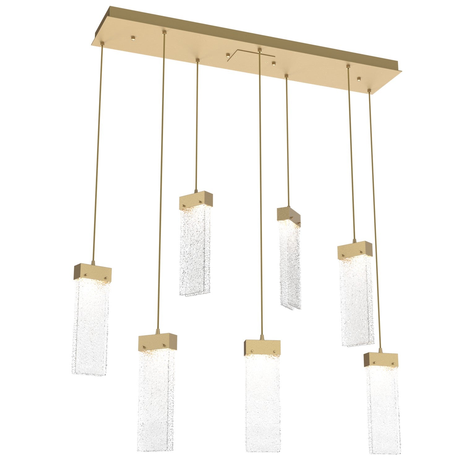 Hammerton Studio - PLB0042-07-GB-CR-C01-L1 - LED Pendant - Parallel - Gilded Brass