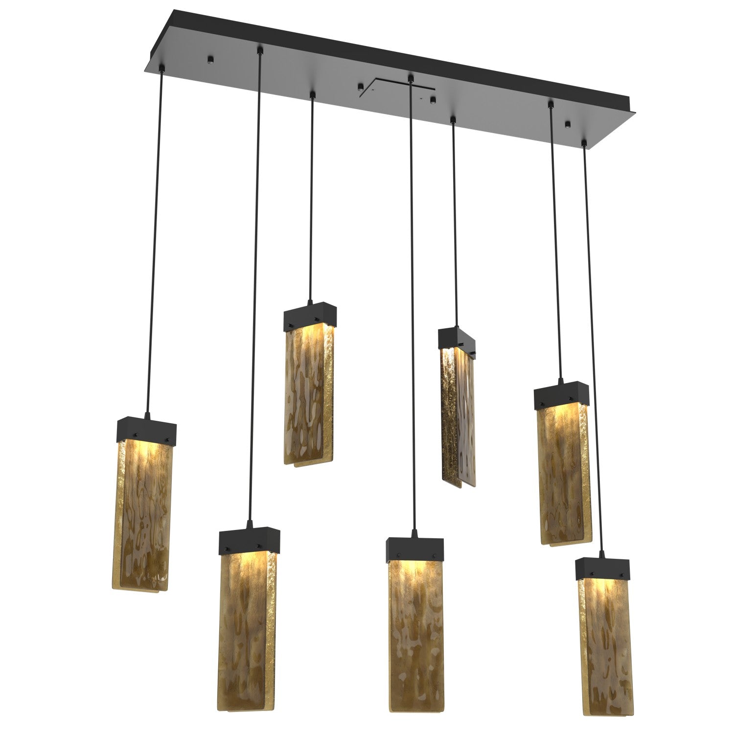 Hammerton Studio - PLB0042-07-MB-BG-C01-L1 - LED Pendant - Parallel - Matte Black