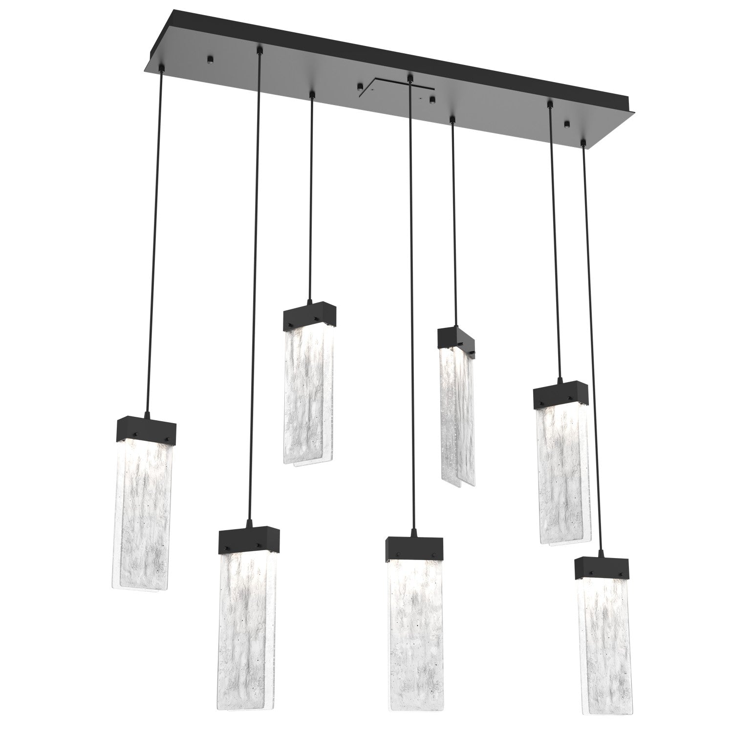 Hammerton Studio - PLB0042-07-MB-CG-C01-L3 - LED Pendant - Parallel - Matte Black