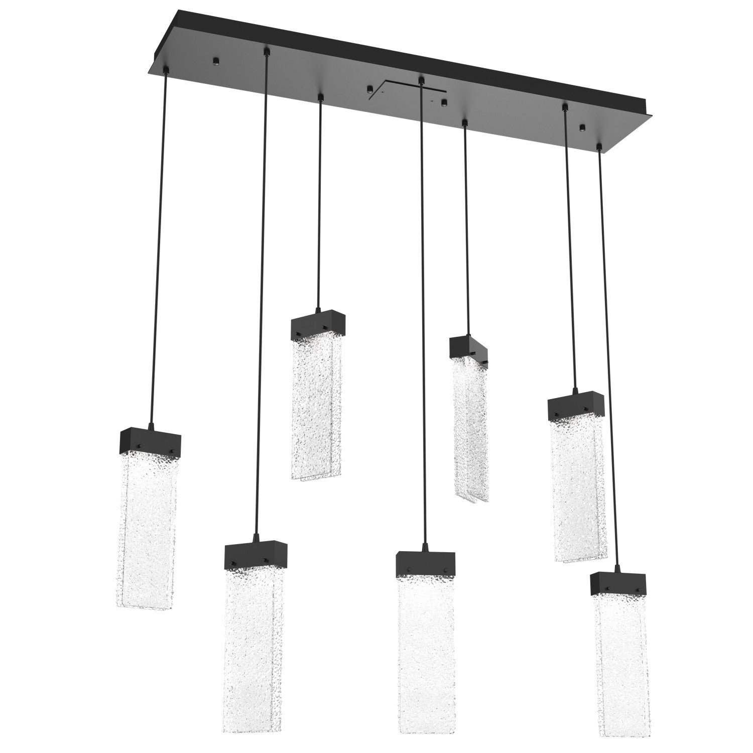 Hammerton Studio - PLB0042-07-MB-CR-C01-L3 - LED Pendant - Parallel - Matte Black