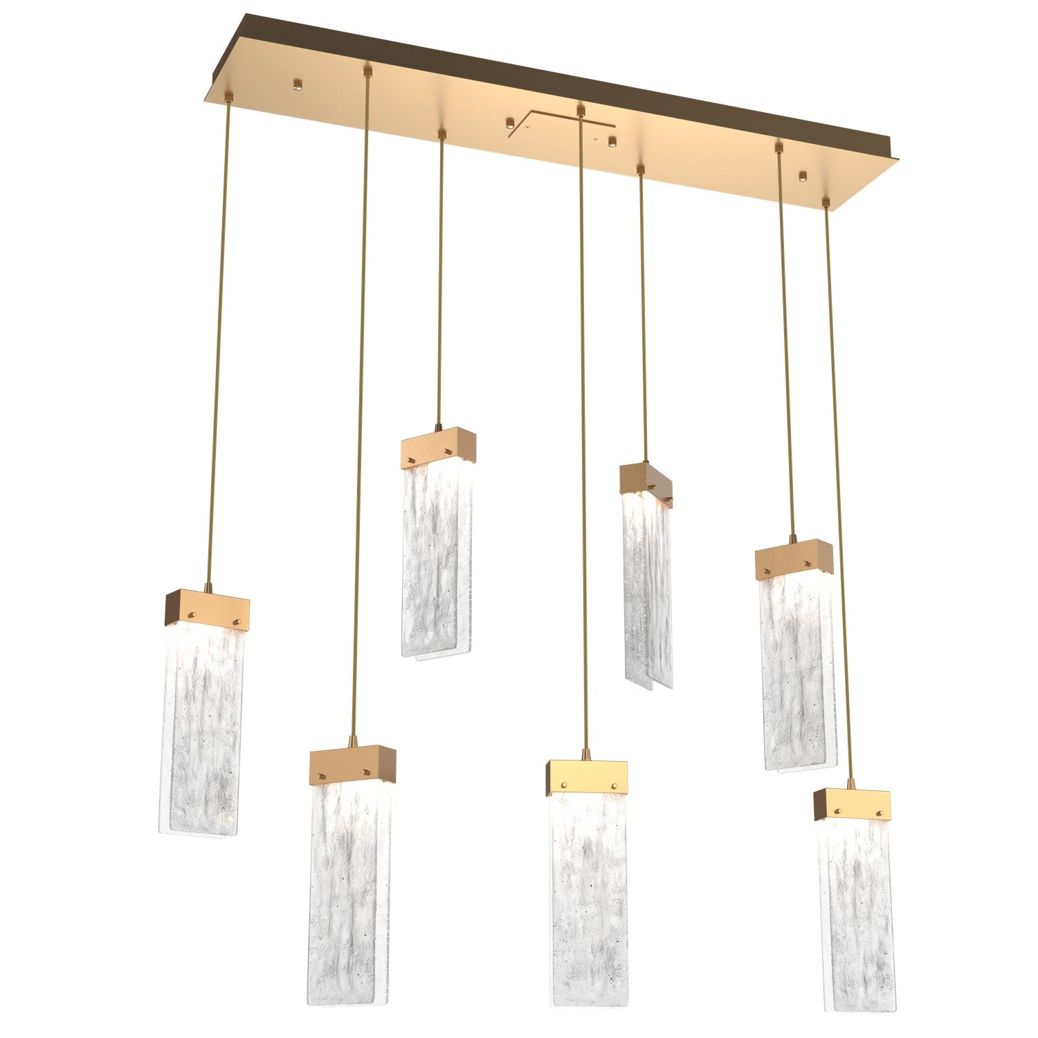 Hammerton Studio - PLB0042-07-NB-CG-C01-L1 - LED Pendant - Parallel - Novel Brass