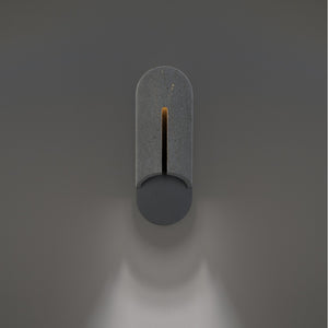 Modern Forms - WS-W10516-40-BV/BK - LED Outdoor Wall Sconce - Clog - Bassalt Stone/Black