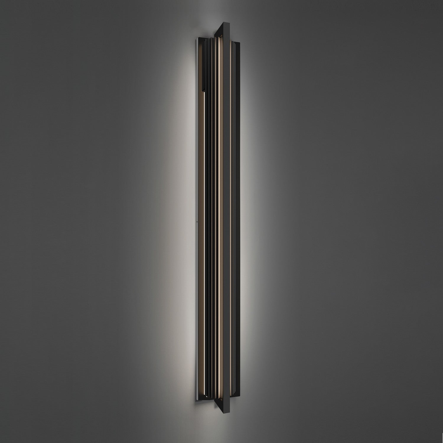 Modern Forms - WS-W70560-BK - LED Outdoor Wall Sconce - Krimp - Black