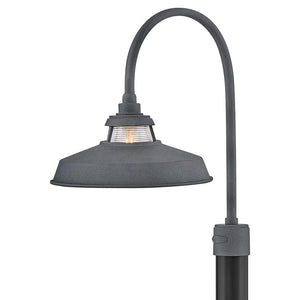 Hinkley - 1191DZ - LED Post Mount - Troyer - Aged Zinc