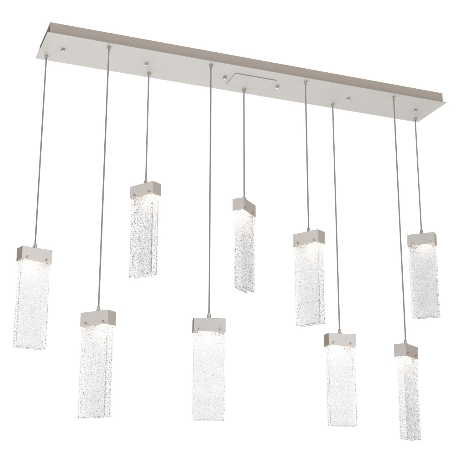 Hammerton Studio - PLB0042-09-BS-CR-C01-L1 - LED Pendant - Parallel - Beige Silver