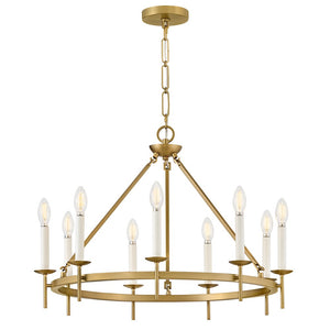 Hinkley - 47475LCB - LED Chandelier - Copley - Lacquered Brass
