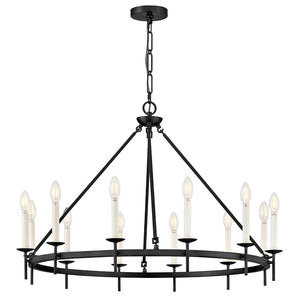 Hinkley - 47476BK - LED Chandelier - Copley - Black