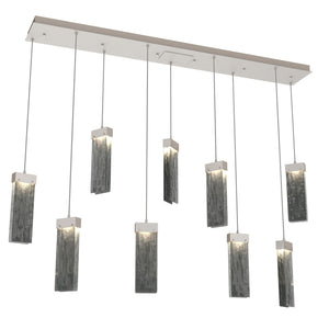 Hammerton Studio - PLB0042-09-BS-SG-C01-L3 - LED Pendant - Parallel - Beige Silver