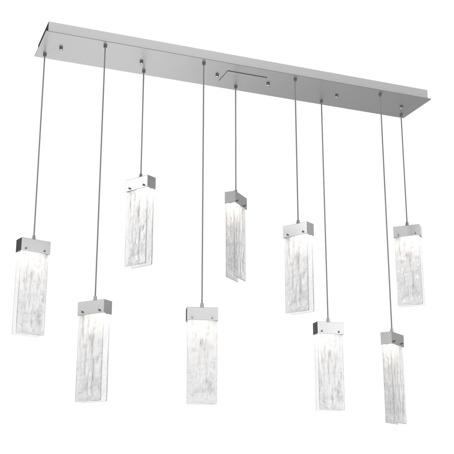 Hammerton Studio - PLB0042-09-CS-CG-C01-L3 - LED Pendant - Parallel - Classic Silver