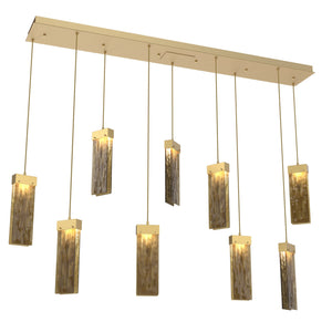 Hammerton Studio - PLB0042-09-GB-BG-C01-L3 - LED Pendant - Parallel - Gilded Brass