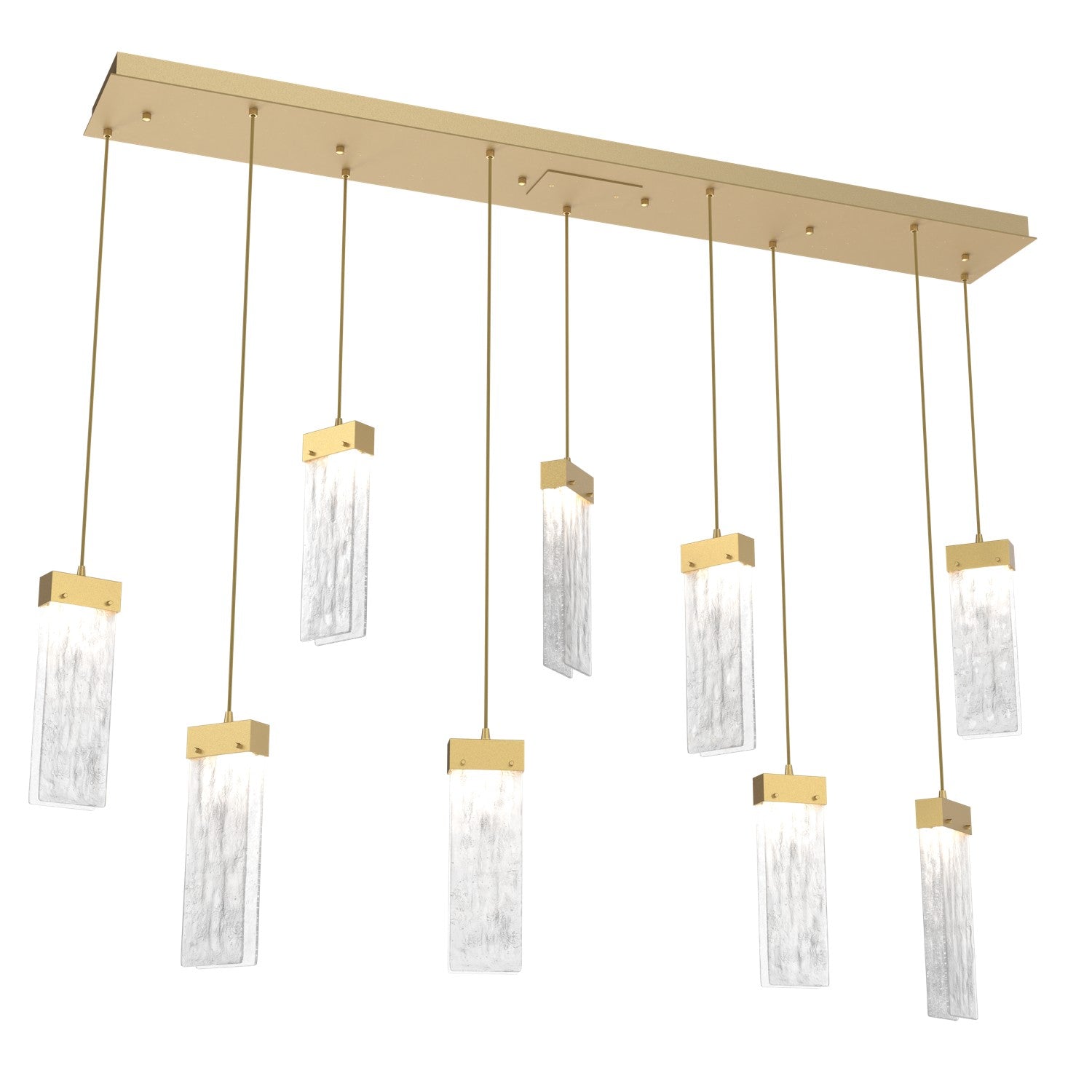 Hammerton Studio - PLB0042-09-GB-CG-C01-L3 - LED Pendant - Parallel - Gilded Brass
