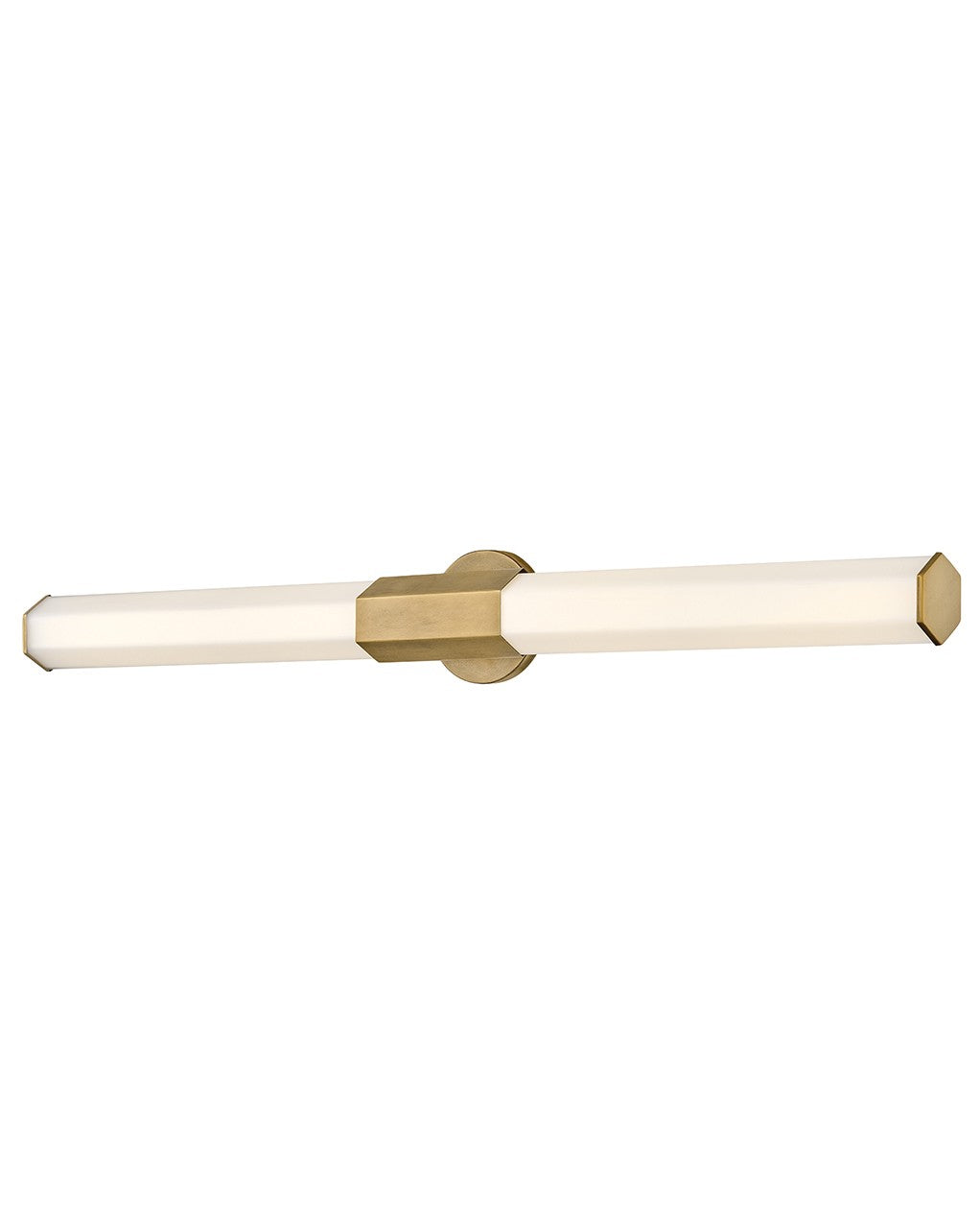 Hinkley - 51154HB - LED Vanity - Facet - Heritage Brass