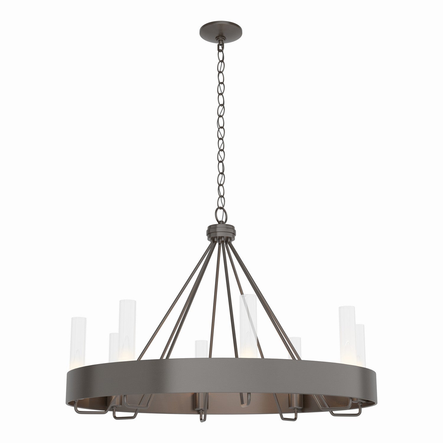 Hubbardton Forge - 105040-SKT-14-ZM0611 - Banded Ring Chandelier - Banded - Oil Rubbed Bronze