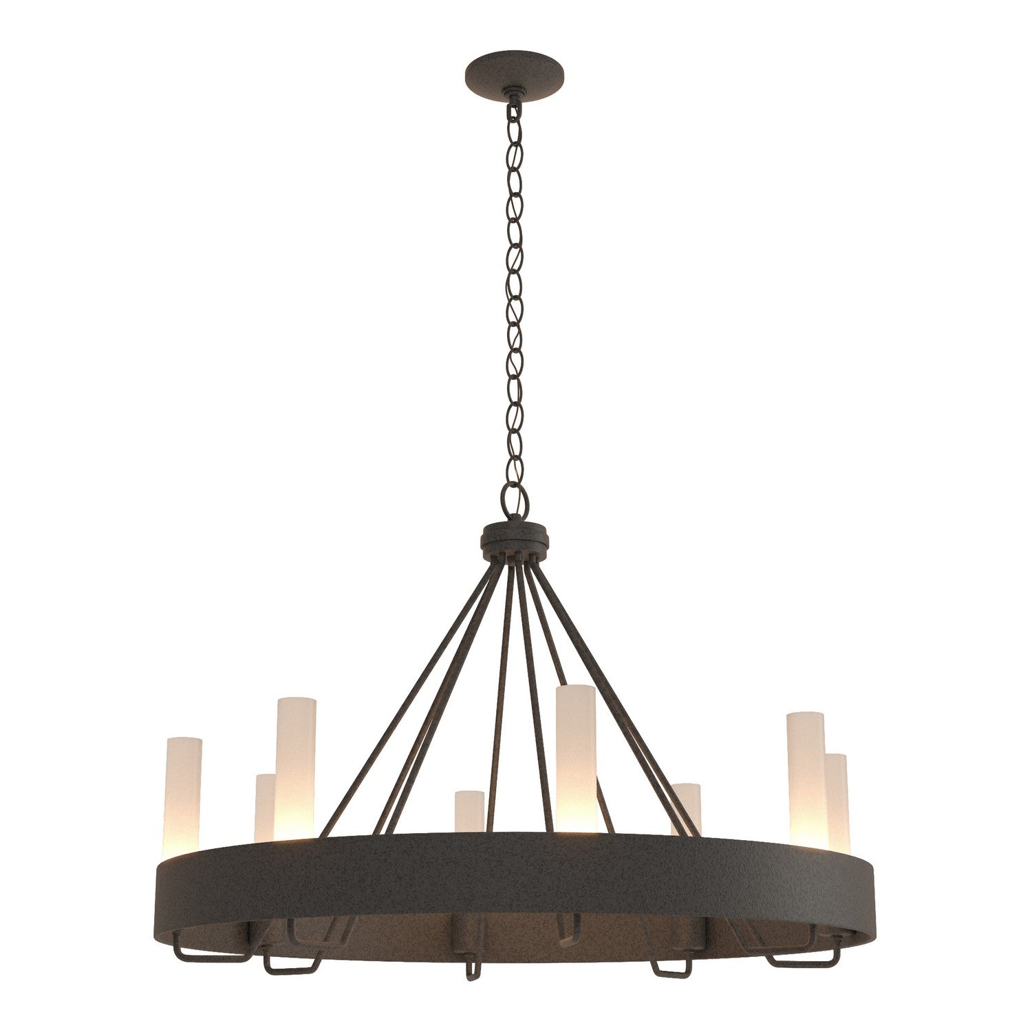 Hubbardton Forge - 105040-SKT-20-FD0611 - Banded Ring Chandelier - Banded - Natural Iron
