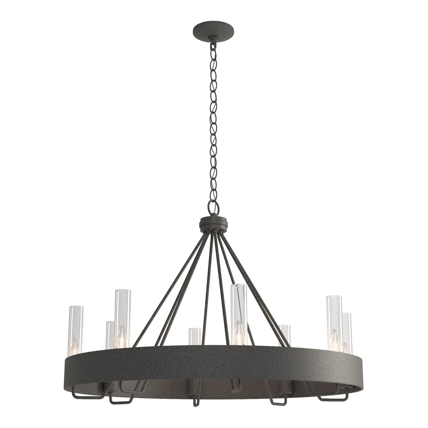 Hubbardton Forge - 105040-SKT-20-ZM0611 - Banded Ring Chandelier - Banded - Natural Iron