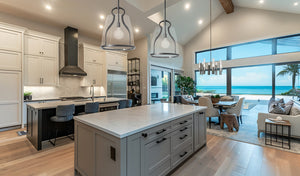 Hubbardton Forge - 131066-SKT-MULT-07-ZM0819 - One Light Pendant - Caliper - Dark Smoke