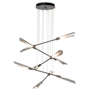 Hubbardton Forge - 131410-SKT-STND-07-85-WC0822 - LED Pendant - Flight - Dark Smoke