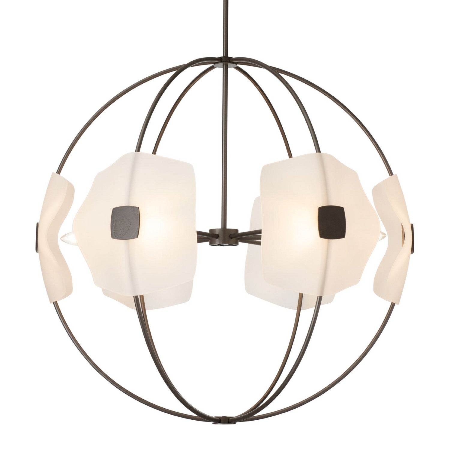 Hubbardton Forge - 131500-SKT-MULT-89-FD0835 - Astra Orb Small Pendant - Astra - Ink