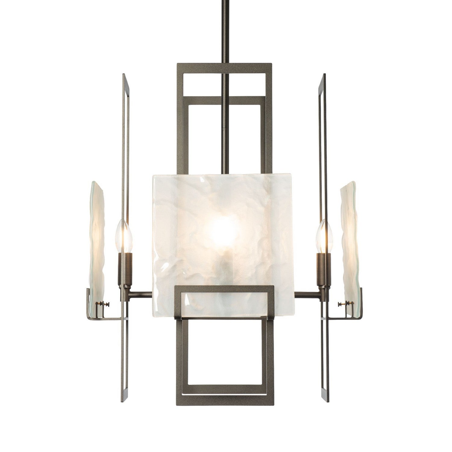 Hubbardton Forge - 131550-SKT-MULT-89-ZM0836 - Geo 4-Light Pendant - Geo - Ink