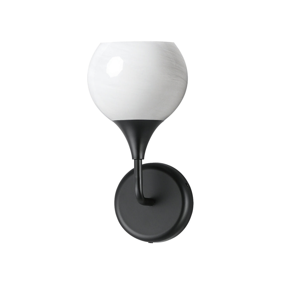 Maxim - 21221MRBK - One Light Wall Sconce - Neve - Black