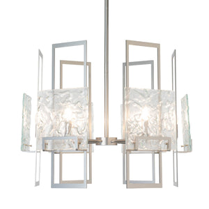 Hubbardton Forge - 131552-SKT-MULT-85-ZM0836 - Six Light Pendant - Geo - Sterling
