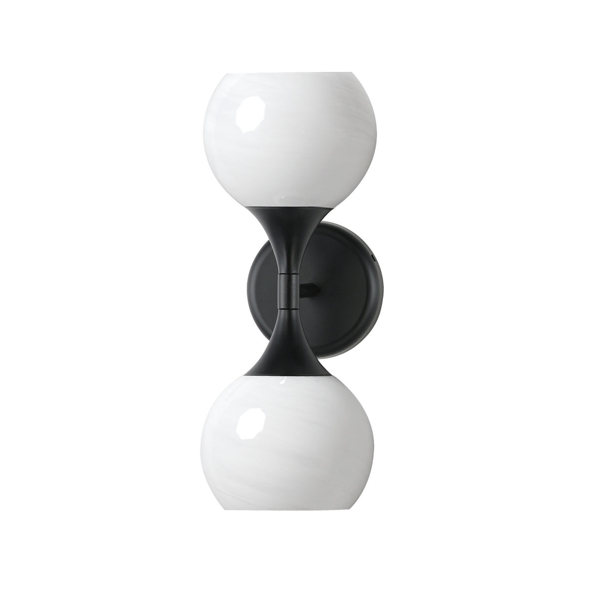 Maxim - 21222MRBK - Two Light Wall Sconce - Neve - Black