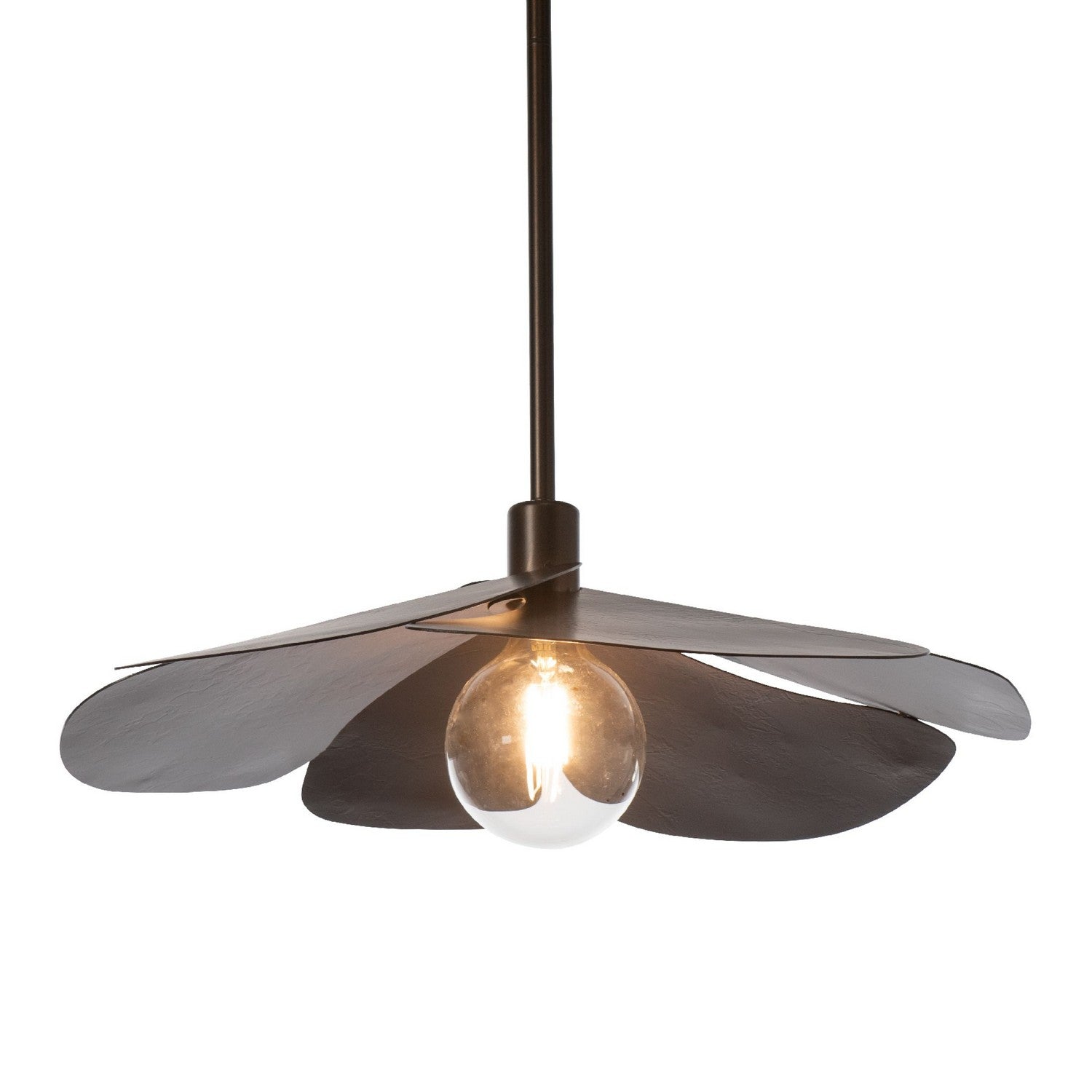Hubbardton Forge - 139460-SKT-MULT-05 - Hana Small Pendant - Hana - Bronze