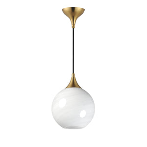 Maxim - 21226MRNAB - One Light Pendant - Neve - Natural Aged Brass