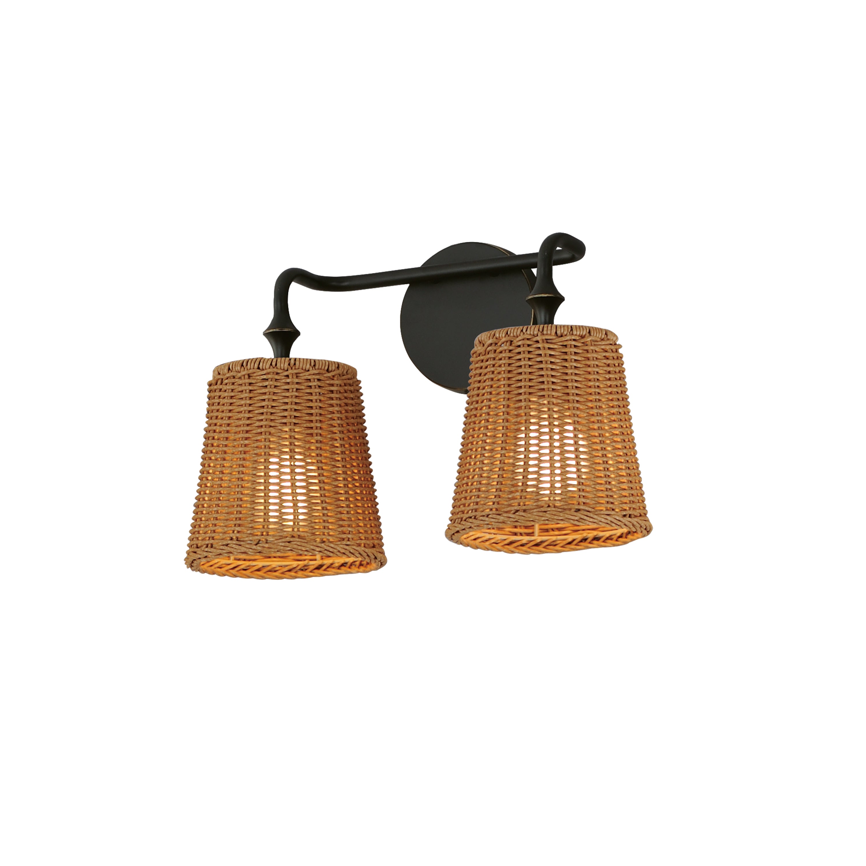 Maxim - 21482NADBZ - Two Light Wall Sconce - Baja - Dark Bronze