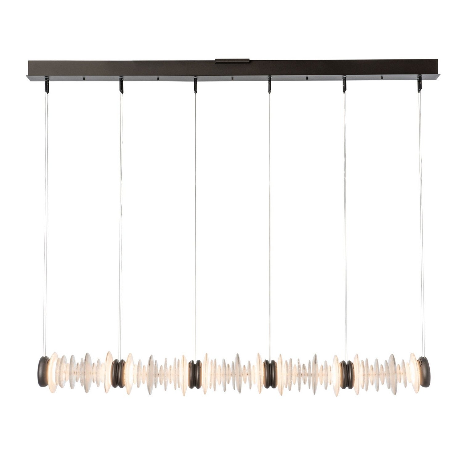 Hubbardton Forge - 139975-LED-STND-89 - Cairn Linear LED Pendant - Cairn - Ink
