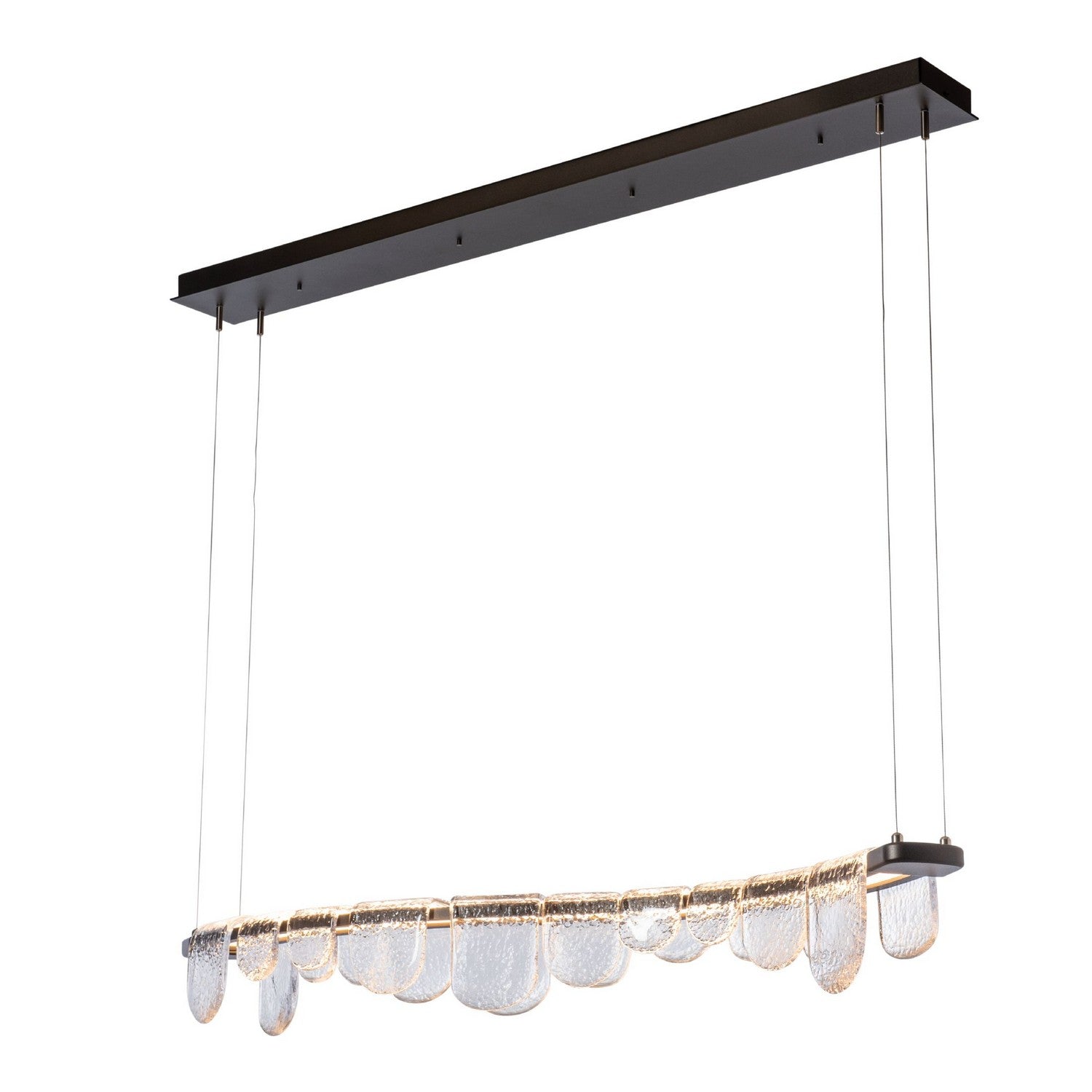 Hubbardton Forge - 139980-LED-STND-89-ZM0846 - Riverbed LED Pendant - Riverbed - Ink