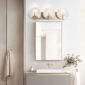 Hubbardton Forge - 201057-SKT-86-AR - Callisto 3-Light Bath Sconce - Callisto - Modern Brass